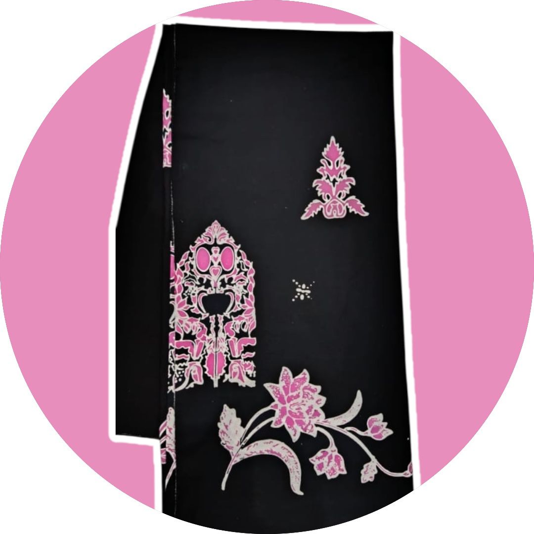 Batik Getah Elok Light Pink (sold out)